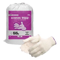 기원 면장갑 목장갑 55G 100켤레, PK