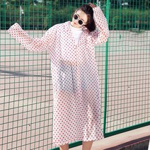 YXX 여성용 코트우의 방수 우비 레인코트 비옷 자켓 패션 여행 캠핑 낚시
