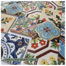 95x95 북유럽 핸드메이드 타일 (벽 바닥타일), 8. 북유럽 핸드메이드 95-D (랜덤발송), 10장