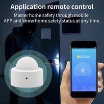 Zigbee 3.0 인체 PIR 모션 센서 Tuya Smart life APP 무선 바디 무브먼트 감지기 홈 오토메이션 전화로, 04 4 pieces