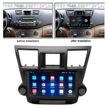 10.1in GPS 네비게이터 자동차 시스템 와이파이 라디오 스테레오 플레이어 교체 하이랜더 2008-2013 용, [01] 16G