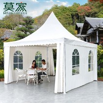 정원용 철제 야외 조립식 가제보 천막 정자 모의 야외 활동 파빌리온 텐트 웨딩 웨딩 룸, 보증금