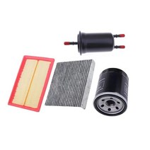 호환 자동차 필터 에어컨 오일 연료 Zhonghua Brilliance H220 1.5L 교체에 적합, 07 4 piece set