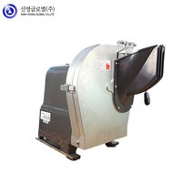 신영 야채절단기 SY-1600 업소용 무채 당근 김밥재료 쌈무 채칼 슬라이스칼, 90도 투입구, 두께 1.3mm 슬라이스칼 (쌈무), 1개