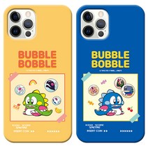 버블보블 복고 하드 케이스 아이폰13 미니 프로 맥스 정품 우체국 고전게임