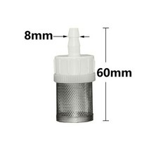 6-20mm 호스 필터 워터 펌프 보호 스테인레스 스틸 메쉬 드립 관개 산업 농업 물 도구, [03] 6MM, 6MM
