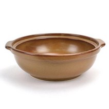 가벼운 우수한 내열도자기 6만원대 선물 전골접시 칼국수그릇 탕그릇 백숙그릇 1p E-540355, 갈색, 수