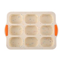 베이킹 오븐 Stomates 실리콘 베이킹 케이크 금형 Bakeware 식품 등급 파티 요리 도구 햄버거 빵 개, 13 Multi-color-B
