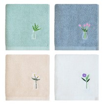 송월타올 블라썸 130g 데일리 수건, 10장, 민트