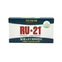 알유 21 비타민C, 6정, 6개