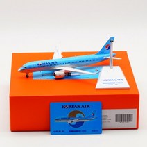 비행기 모형 다이캐스트 항공기 장난감 키덜트 전시용 피규어 1:200 스케일 대한 항공 cs300 항공 모델 수집 가능한 기념품 쇼 선물 을위한 기본 합금 모델, a