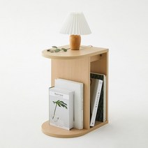 한샘 아임빅 라운드협탁 (컬러 4종/택1), B형: 오크(B)
