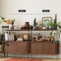 미드센츄리 다용도 모듈수납장 어셈블리 주방 시스템선반 철제 서랍장 철제수납장 전국 시공비포함, 6