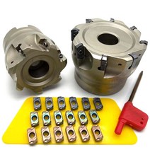 Exn03r lnmu03 패스트 피드 밀링 커터 50mm 63mm 80mm 터닝 툴 홀더 lnmu0303zer 양면 패스트 피드 밀링 인서트, lnum03 63-22-8t