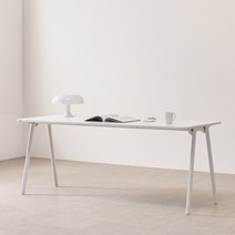 스칸디무드 커렌트 1인용 2인용 컴퓨터 책상 1800, 오크