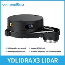 EAI YDLIDAR X3 Pro LIDAR TOF 레이저 스캐너 거리 센서 모듈 스캐닝 주파수 지원 로봇 ROS1 ROS2 360 °, 02.X3 Pro Lidar