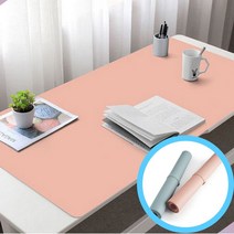 와이드 이케아책상매트 양면 데스크매트 책상깔판, 그린