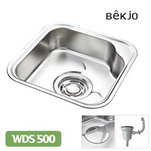 NEW 백조씽크볼 WDS 550 0.6T (배수구 포함), WDS 500(배수구+반달 배수구커버)