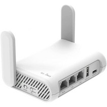 GL.iNet GL-SFT1200(Opal) 안전한 여행용 WiFi 라우터 – AC1200 듀얼 밴드 기가비트 이더넷 무선 인터넷 | IPv6 USB 2.0 뮤-미모 DDR3 |1, Opal