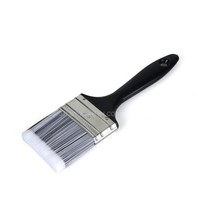 co 페인트평솔 고급붓 블랙 수성 2.5인치