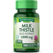 네이처스 트루 밀크씨슬 250mg 100캡슐, 100개