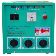 공업용 변압기 삼상 5KVA 220v 380v 440v 480v 3상 건식 단권 다운 승압 트랜스 도란스 한일 전압조정기, 입력삼상220V / 출력삼상380V