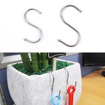후크 캠핑걸이 S고리 걸이 에스자고리 10개입 S자고리, 기본, 소