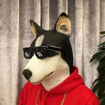 가면 주문 선글라스 증정 파티 동물 가면, 1개, 4