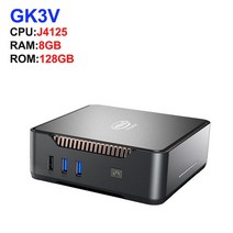포토샵용캐드용컴퓨터 가정용 사무용 초소형, J4125 8GB 128GB_AU