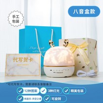 해외배송 리엘라노 스타그램 뮤직박스 오르골 여자 어린이 크리스마스 선물 여자친구 선물, 옵션01