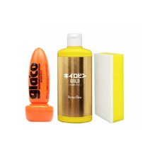 소프트99 글라코 G-4X 유리 발수코팅 45km 75ml+프로스태프 키이로빈 골드 유막제거제 200g