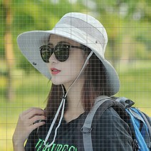 루이비홈 여성용 등산모자 경량 통기성 사파리 챙모자728032 25, 네이비728032 25
