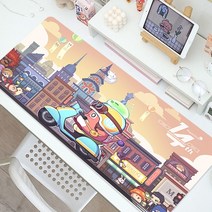 키보드 팜레스트 손목 받침대 마우스 쿠션 보호대 거치대 게이밍 Maplestory-용 액세서리 패드 컴퓨터 노트북 게이머 확장 매트 애니메이션 고무 테이블, [08] 1000x500x3mm, [02] CN025242  (2), 1개