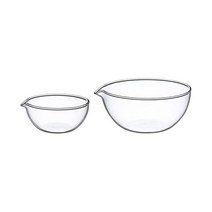 iwaki이와키 내열 유리 그릇 원형 외경 7.5 cm 50 ml 주둥이 부착 KBT911 12.1 250 KBT913 세트 구입