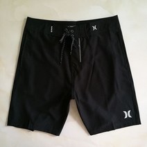 Hurley 비치웨어 여름 보드숏 피지크, 헐리 블랙