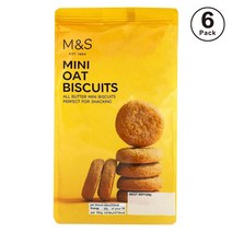 M&S 막스앤스펜서 미니 오트 귀리 비스킷 100g 6팩