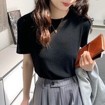 라페나 여성 여름 니트 반팔티