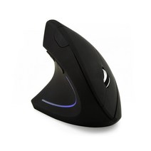 CHYI 인체 공학적 수직 마우스 2.4G 무선 오른쪽 왼손 컴퓨터 게임 노트북 PC 용 6D USB 광학 게이머 일시 중지, Left Hand Mouse