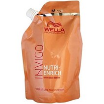 일본직발송 6. INVIGO (인비고) 웰라 프로페셔널 인비고 뉴트리엔 리치 딥 트리트먼트 940ML 리필용 940밀, One Size, One Color
