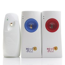 산도깨비 자동분사기 기기 3종 택1/아로마/일반/센서 /리필향캔 교체형/방향캔/방향제, 향캔 - 아카시아[3개]