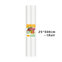 진공포장기 업소용 가정용 진공 실러 포장 장비 필름 식품 가방 10개 포함, 옵 션_25x500센치 (품번8210019)_UK