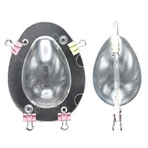 부활절 달걀/토끼 모양 초콜릿 케이크 수지 곰팡이 곰팡이 음식 등급 안전 실리콘 몰드, CC30