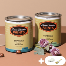 [최고급페인트]던에드워드 1L 친환경 수입페인트 벽지용 방문용, 에버쉴드고광946ml