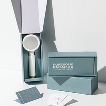 퓨어썸 파라맥스 필터 샤워기+실리콘 샤워호스(1.5M2M) 중공사막 샤워기, [SET] 파라맥스 샤워기+호스, 샤워기+시그니처 실리콘 샤워호스1.5M