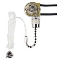 Westinghouse Lighting 7702200 팬 조명 스위치 크롬 풀 체인 포함