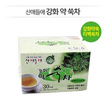 강화사자발쑥 [산애들애] 강화약쑥 티백차 30티백 x 1박스, 1box, 1개