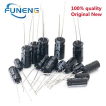 2-50pcs 10V 16V 25V 35V 50V 63V 알루미늄 전해 콘덴서 마이크로포맷 uF 220 330 470 680, 49 50V10uF 20PCS