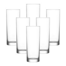 라브 홈카페 유리컵 360ml 6개 LBR340