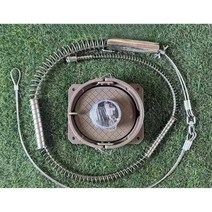 멧돼지 덫 포획 올무 야생동물퇴치기 맷돼지 와이어, 4mm 2절 이중선