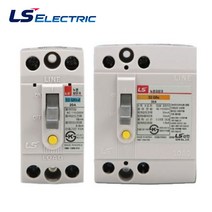 LS산전 배선 누전 차단기 스위치 쁘레카 아파트 두꺼비집 배전반 분전반 전기 MCCB ELB BS32c, 분전반용 누전차단기, 32GRd 15A, 1개